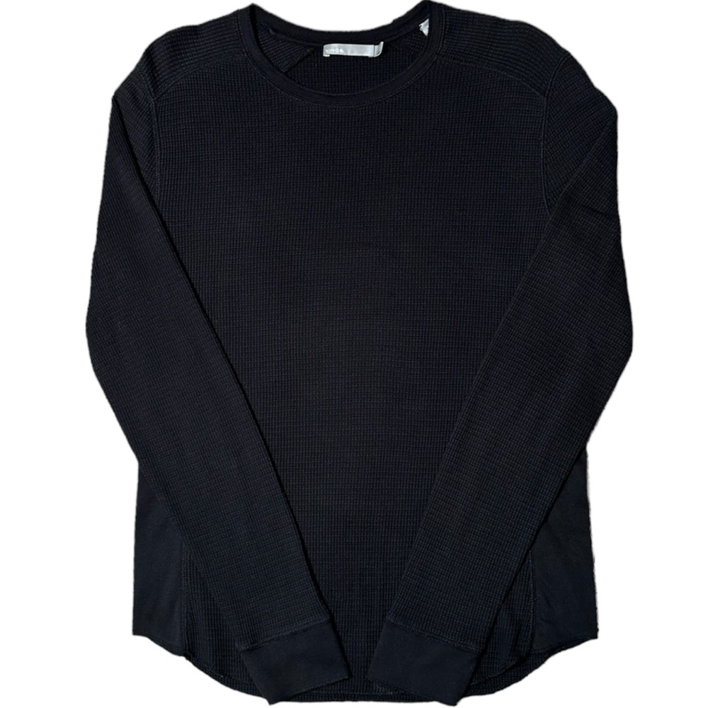 Vince Men's Black Crewneck Sweater Pullover Knit Wool Blend Size Small